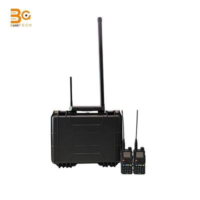 휴대용 VHF, UHF 디지털 신호 반복기, 무선 워키-토키 신호 부스터 장거리 통신 시스템