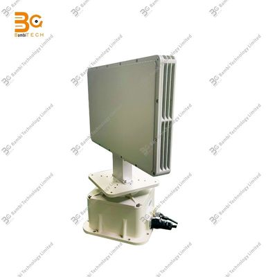1.5km IP65 자동 탐지 드론 감시기 C 대역 레이더 드론 탐지기