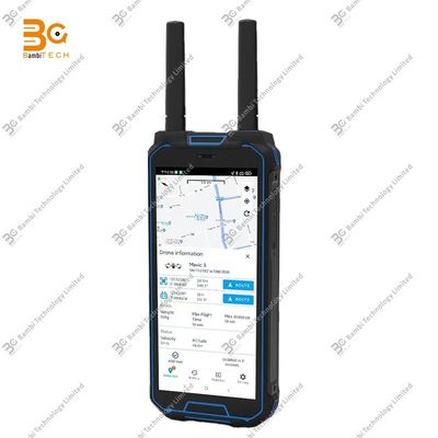 UAV 탐지 시스템 듀얼 밴드 2.4/5.8G 휴대용 정확한 위치 탐지