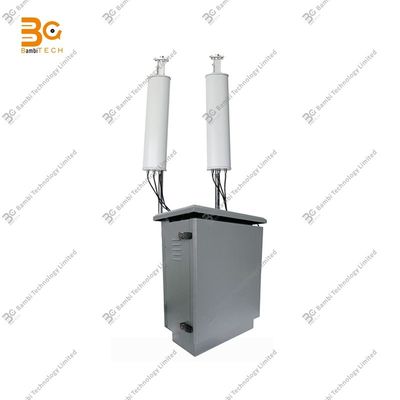 8CH 고전력 방수 IP 원격 제어 5g 휴대 전화 탐지기 2G / 3G / 4G / 5G, 2.4G / WIFI 블루투스 및 기타 신호.