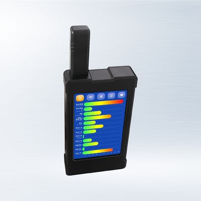 휴대용 1MHZ-6GHz 핸드헬드 무선 신호 감지기 GPS 추적기. 안티 블루투스 도청