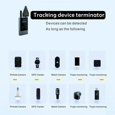 특수 무선 탐지기 GPS 추적 방지 GSM 와이파이 카메라 디지털 라디오 주파수 탐지기 사냥꾼 청소기