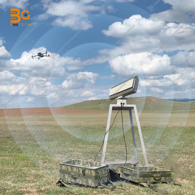 초고속 회전대 10km+ X 대역 9.4-9.6GHz 펄스 도플러 레이더 드론 UAV 탐지